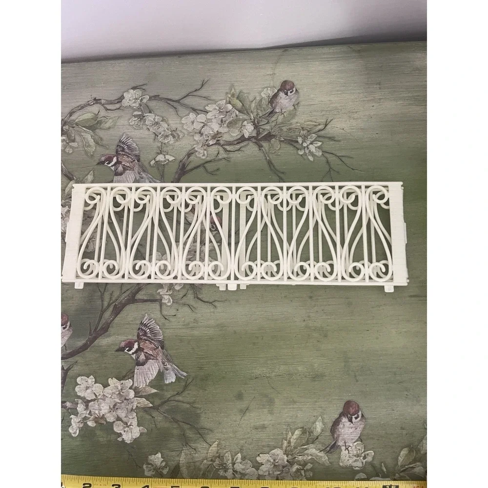 1992 Vintage Barbie FOLD 'N FUN HOUSE Replace Roof Patio Fence Railing Only